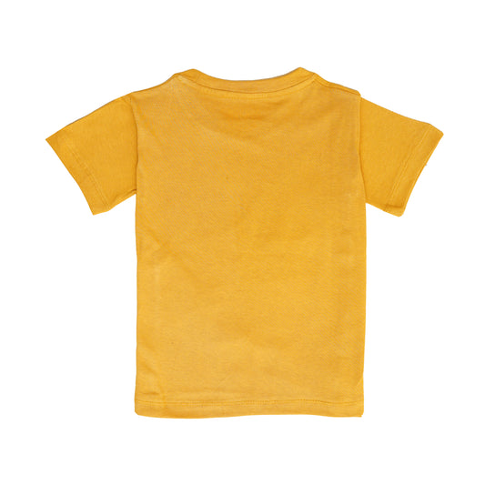 Super Heroes T-Shirt – Yellow Cotton Tee for Everyday Adventure