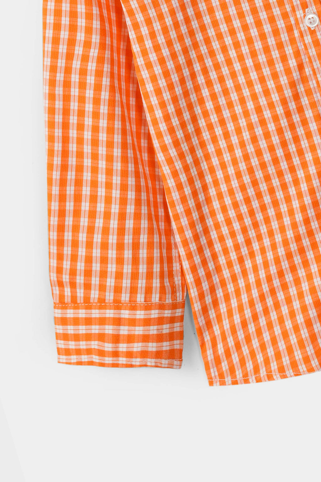 Boys' Checkered Casual Shirt – 100% Cotton, Long Sleeve, Button-Down, Stylish, Comfortable and Trendy