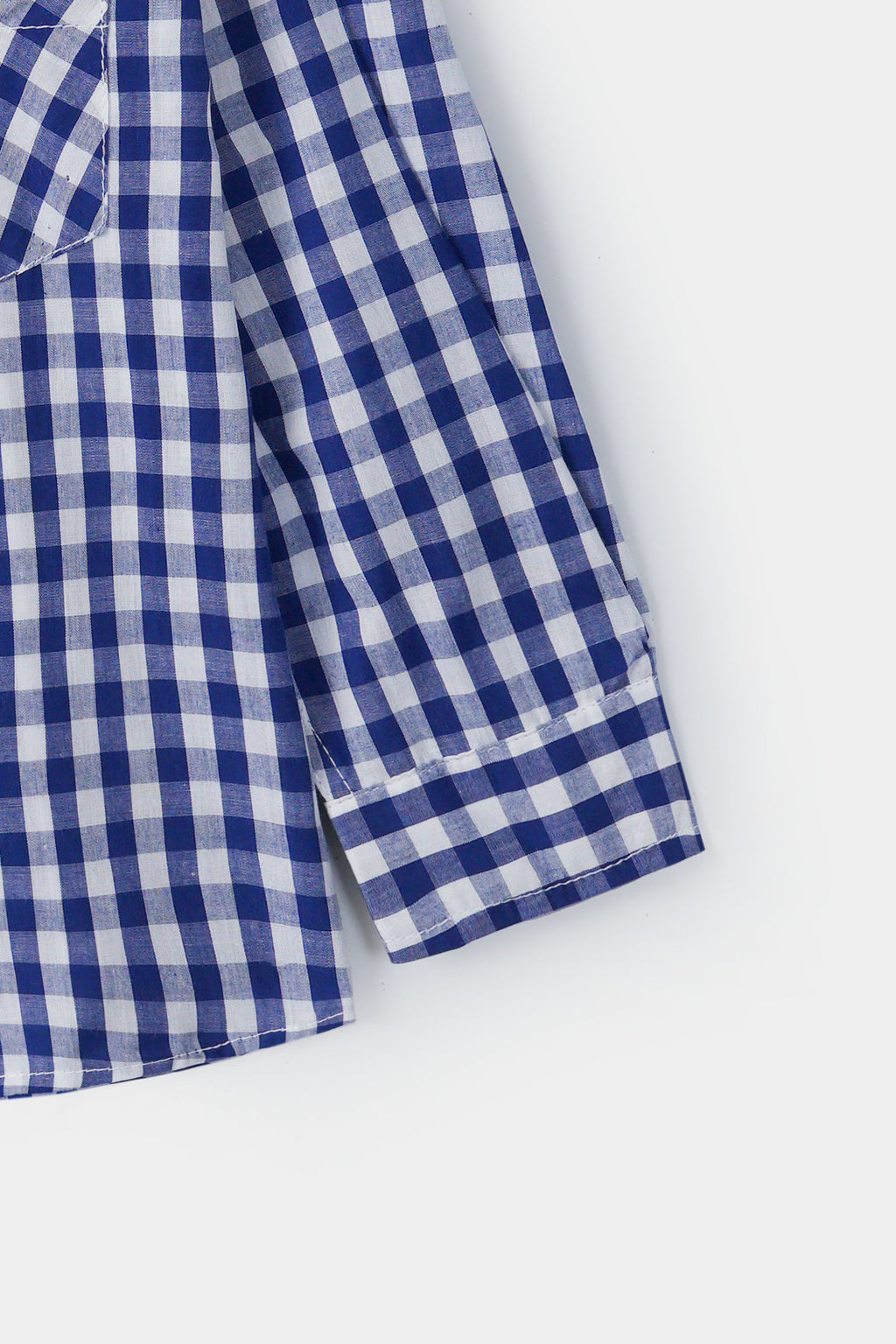Boys' Checkered Casual Shirt – 100% Cotton, Long Sleeve, Button-Down, Stylish & Comfortable