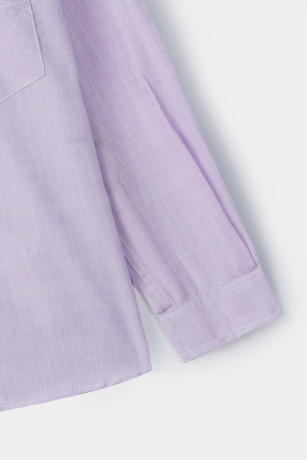 Boys' Plain Casual Shirt – 100% Cotton, Long Sleeve, Button-Down, Stylish, Comfortable & Trendy