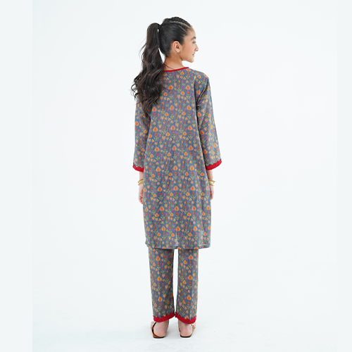 Girls' 'Farah' Dress – Exquisite Eastern Outfit for Weddings, Eid & Special Occasions