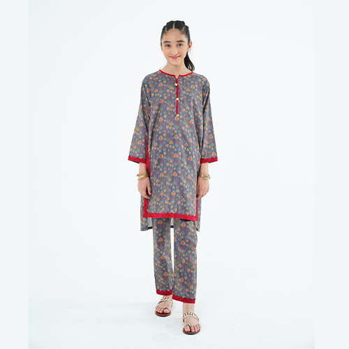 Girls' 'Farah' Dress – Exquisite Eastern Outfit for Weddings, Eid & Special Occasions