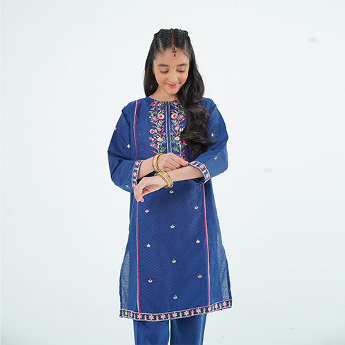 Girls' 'Mahtab' Dress – Exquisite Eastern Outfit for Weddings, Eid & Special Occasions