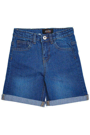 DENIM SHORT FOR BOYS-BLUE