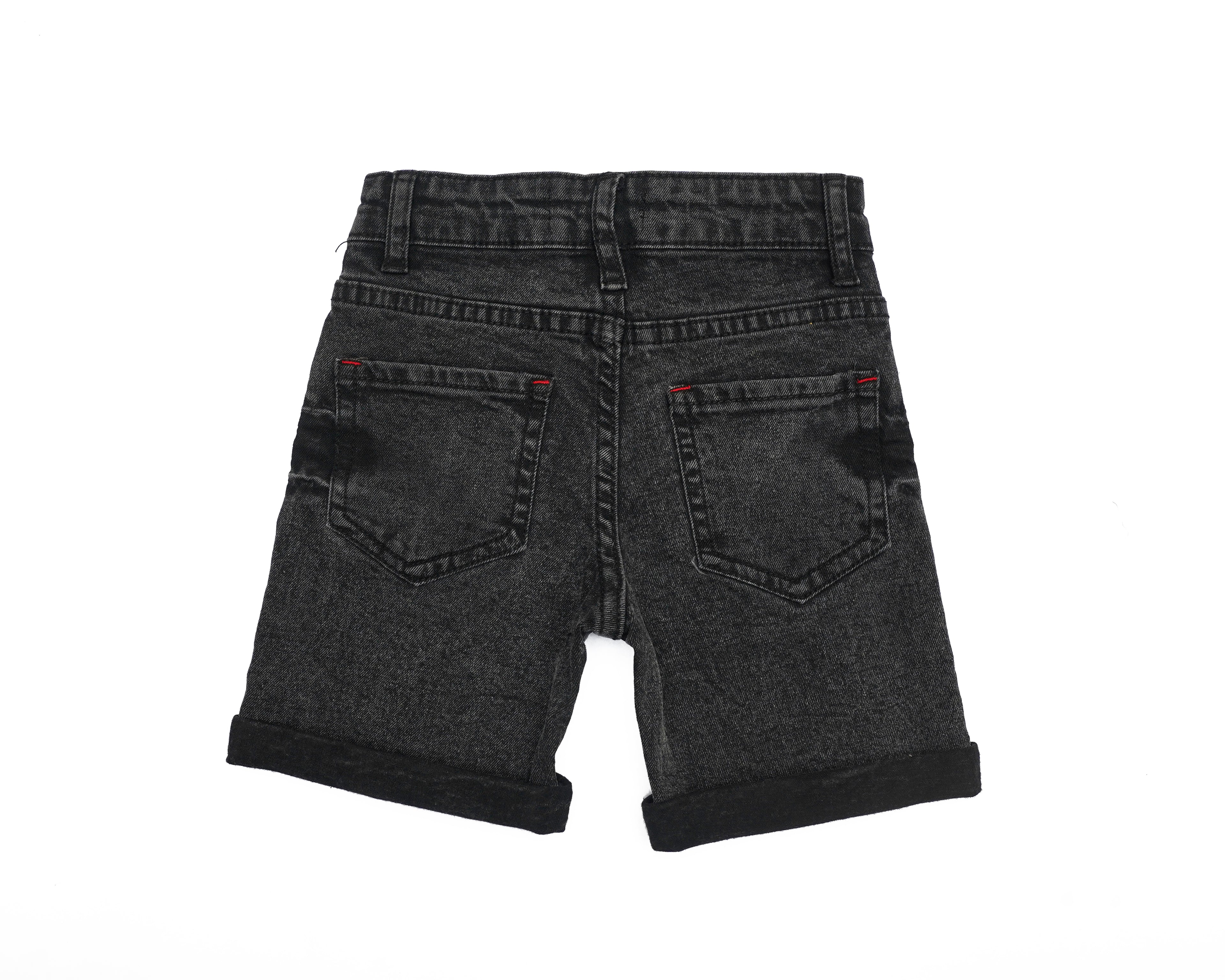 Denim Shorts – Acid Wash Power Stretch for Ultimate Comfort & Style