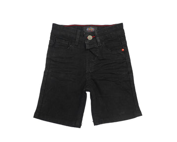 DENIM SHORT FOR BOYS BLACK