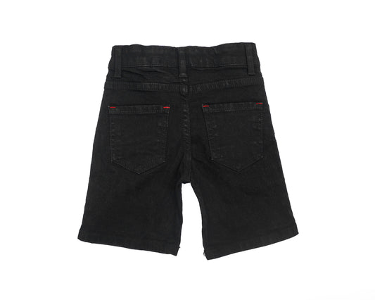 DENIM SHORT FOR BOYS BLACK