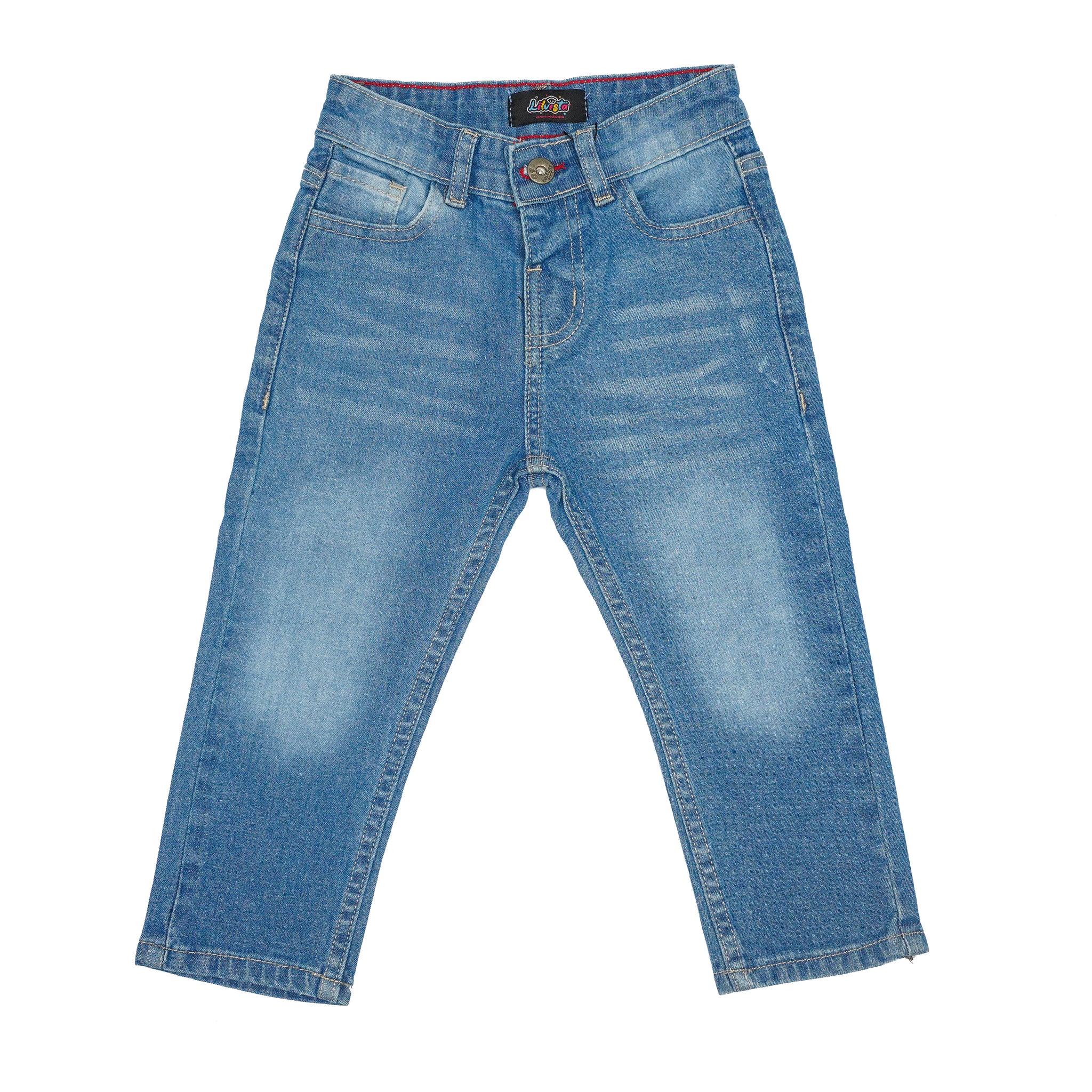 BASIC SLIM FIT JEANS MID BLUE