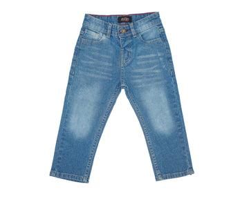 BASIC SLIM FIT JEANS MID BLUE