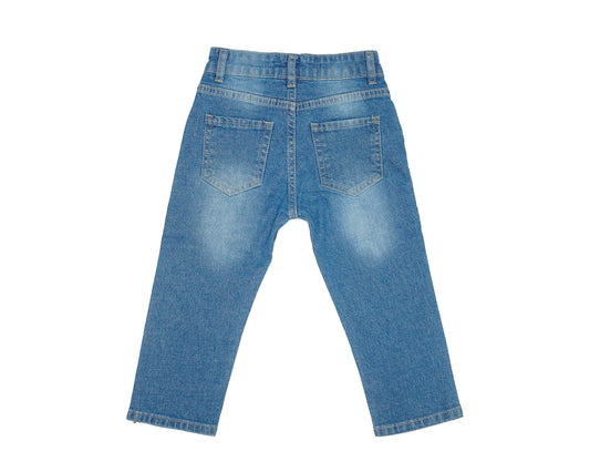 BASIC SLIM FIT JEANS MID BLUE