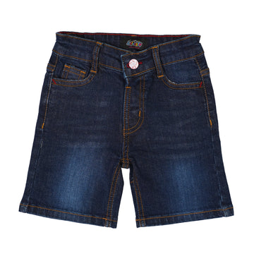 DENIM SHORT FOR BOYS DARK BLUE