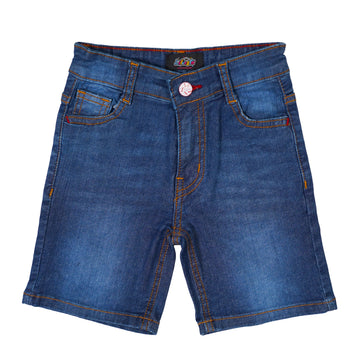 DENIM SHORT FOR BOYS MID BLUE