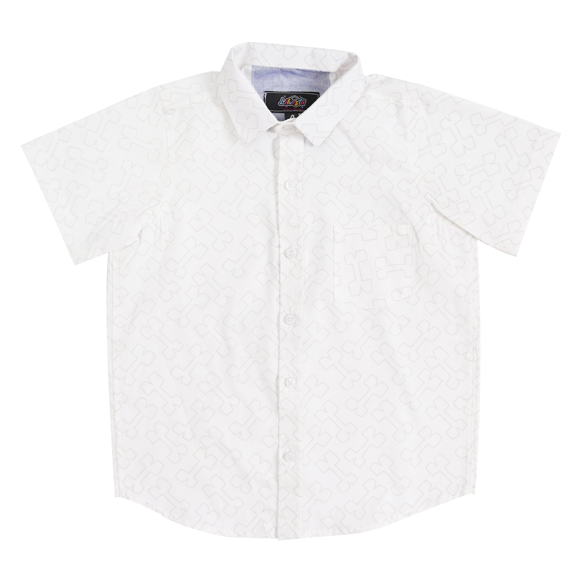 BOY PRINTED SHIRT COTTON