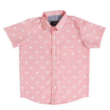 BOY PRINTED SHIRT COTTON