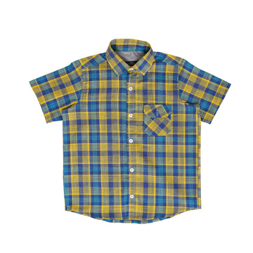 TURKISH COTTON CHECKERED CASUAL SHIRT